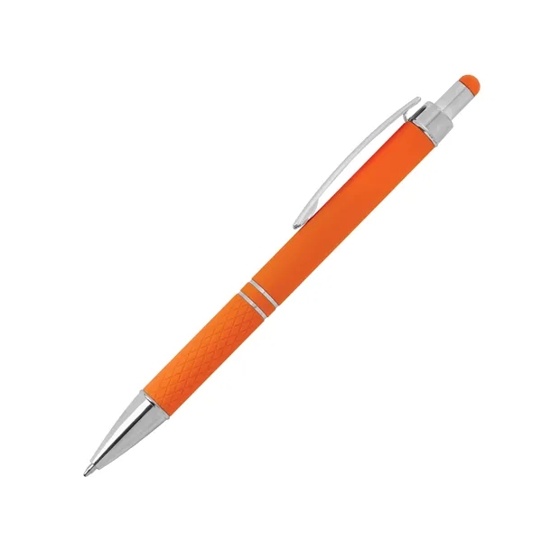 Palette Soft Touch Ballpoint Pen / Stylus... from ASI 67866 Logomark/Valumark