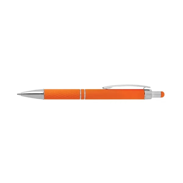 Palette Soft Touch Ballpoint Pen / Stylus... from ASI 67866 Logomark/Valumark