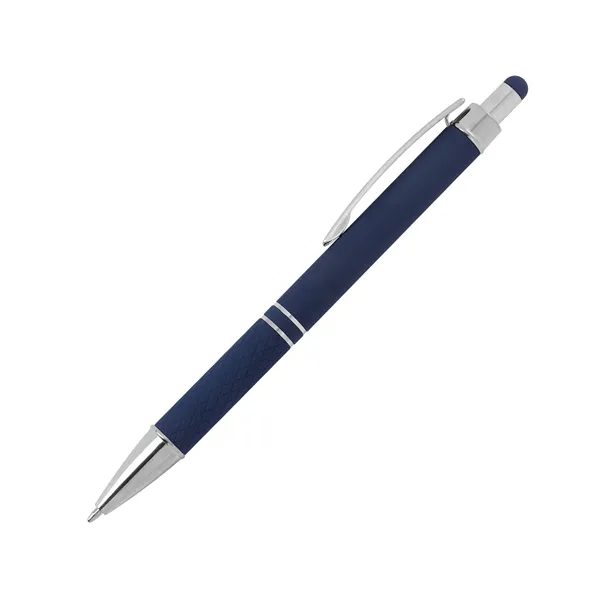 Palette Soft Touch Ballpoint Pen / Stylus... from ASI 67866 Logomark/Valumark