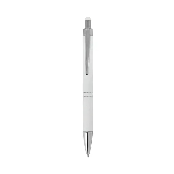 Palette Soft Touch Ballpoint Pen / Stylus... from ASI 67866 Logomark/Valumark
