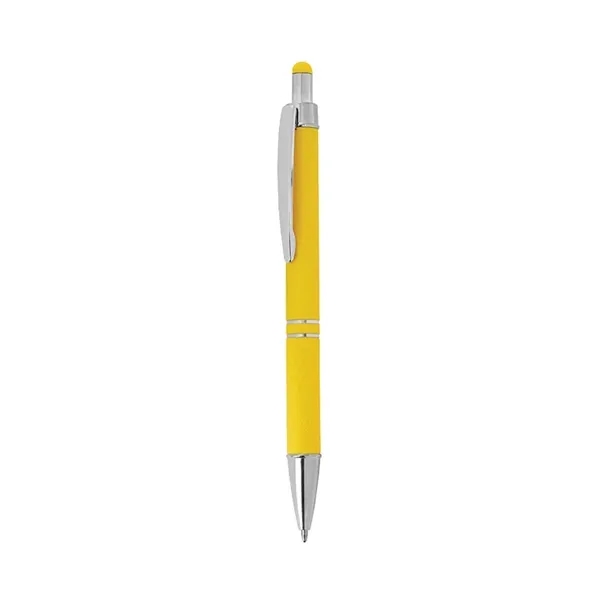 Palette Soft Touch Ballpoint Pen / Stylus... from ASI 67866 Logomark/Valumark