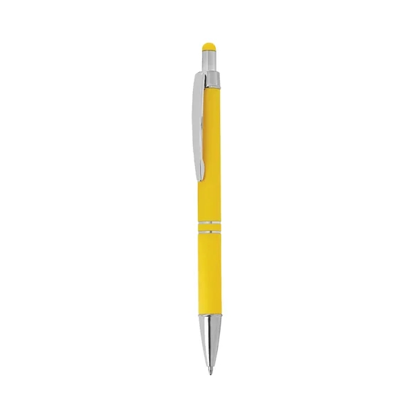 Palette Soft Touch Ballpoint Pen / Stylus... from ASI 67866 Logomark/Valumark