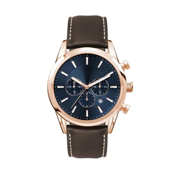 42MM, SS, RG CASE, CHRONO MVT, DTE... from ASI 67866 Logomark/Valumark