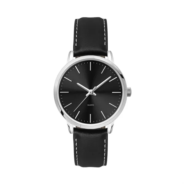 30.5MM, SILVER METAL CASE, 3-HAND MVT... from ASI 67866 Logomark/Valumark