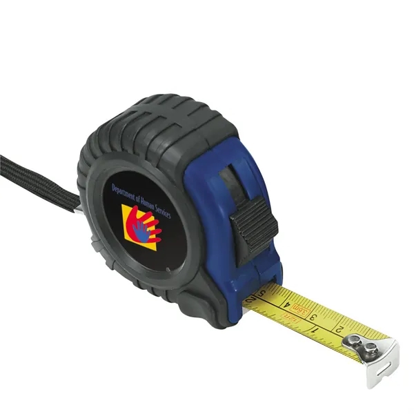 1.44" x 2.5" x 2.5" 12 foot tape measure with metal... from ASI 67866 Logomark/Valumark