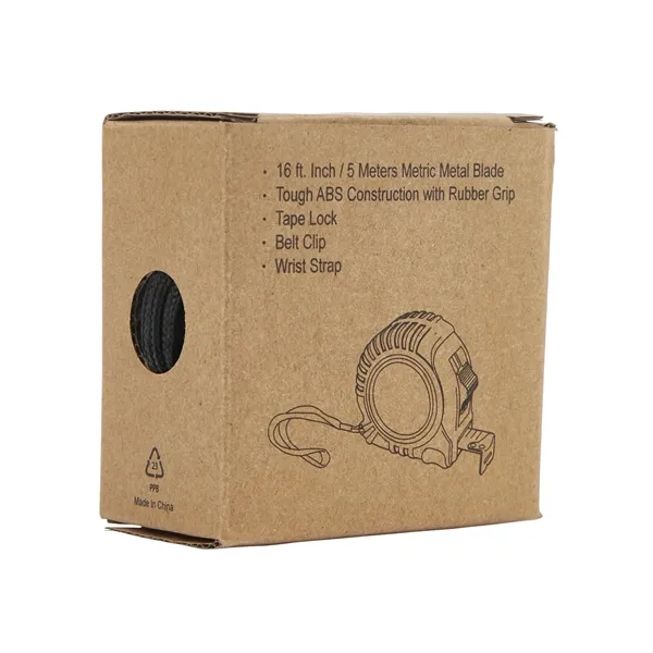 1.5" x 3" x 3" 16 foot tap measure with metal... from ASI 67866 Logomark/Valumark