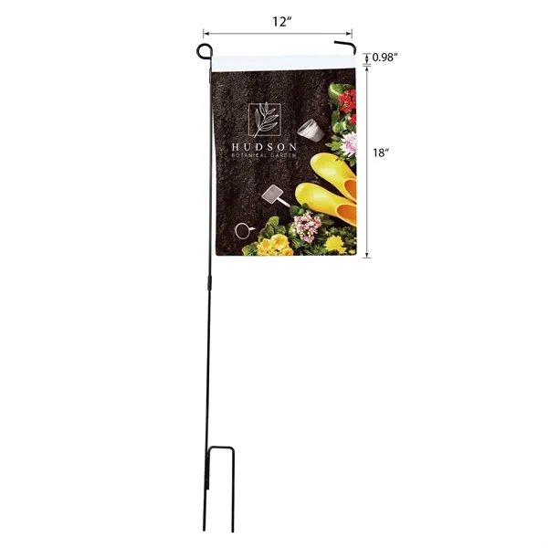 DisplaySplash Garden Flag - Single Sided... from ASI 67866 Logomark/Valumark
