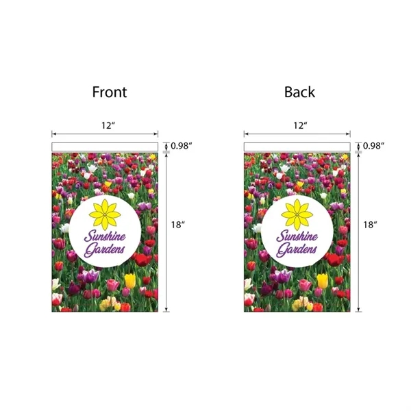 DisplaySplash Garden Flag - Double Sided... from ASI 67866 Logomark/Valumark