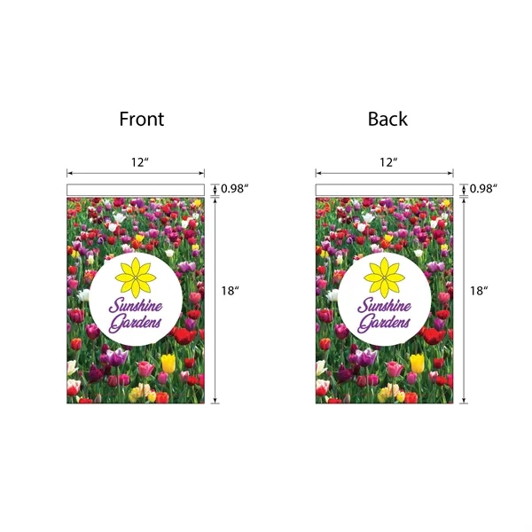 DisplaySplash Garden Flag - Double Sided... from ASI 67866 Logomark/Valumark