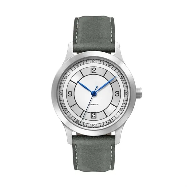 40MM, SS, SILVER CASE, "AUTOMATIC" MVT, DTE... from ASI 67866 Logomark/Valumark