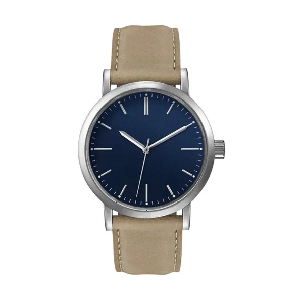 39MM, SS, SILVER CASE, 3-HAND MVT, DTE... from ASI 67866 Logomark/Valumark