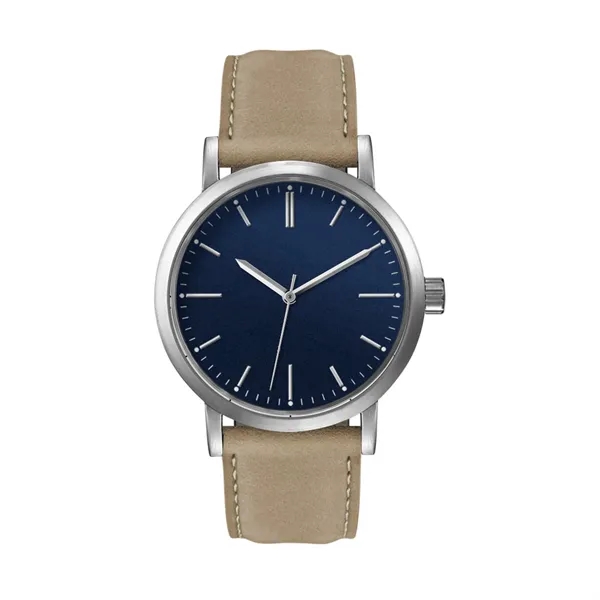 39MM, SS, SILVER CASE, 3-HAND MVT, DTE... from ASI 67866 Logomark/Valumark