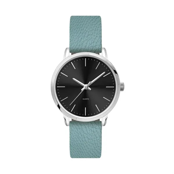 30.5MM, SILVER METAL CASE, 3-HAND MVT... from ASI 67866 Logomark/Valumark