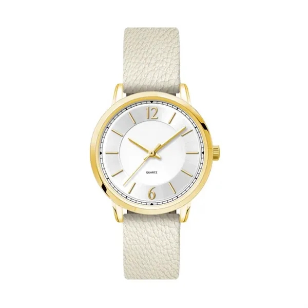 30.5MM, GOLD METAL CASE, 3-HAND MVT... from ASI 67866 Logomark/Valumark