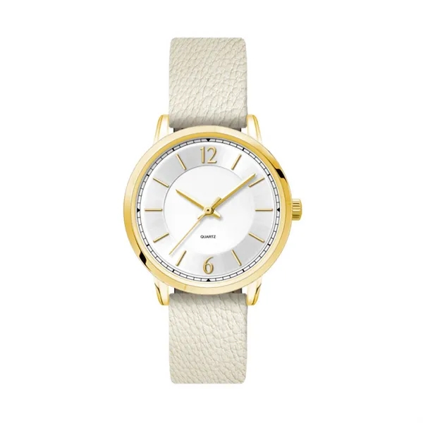 30.5MM, GOLD METAL CASE, 3-HAND MVT... from ASI 67866 Logomark/Valumark