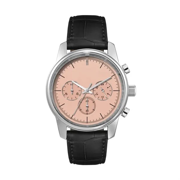 41MM, SILVER METAL CASE, CHRONO MVT... from ASI 67866 Logomark/Valumark