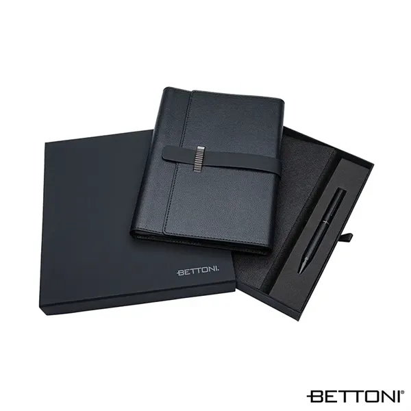 Bettoni® Sorrento Journal & Pen Giftset... from ASI 67866 Logomark/Valumark