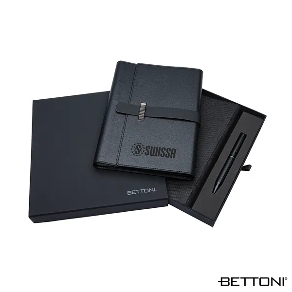 Bettoni® Sorrento Journal & Pen Giftset... from ASI 67866 Logomark/Valumark
