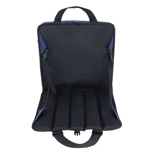 Montgomery Stadium Cooler Seat Backpack... from ASI 67866 Logomark/Valumark