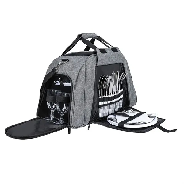 Genoa 4 Person Picnic Duffel Cooler Bag... from ASI 67866 Logomark/Valumark