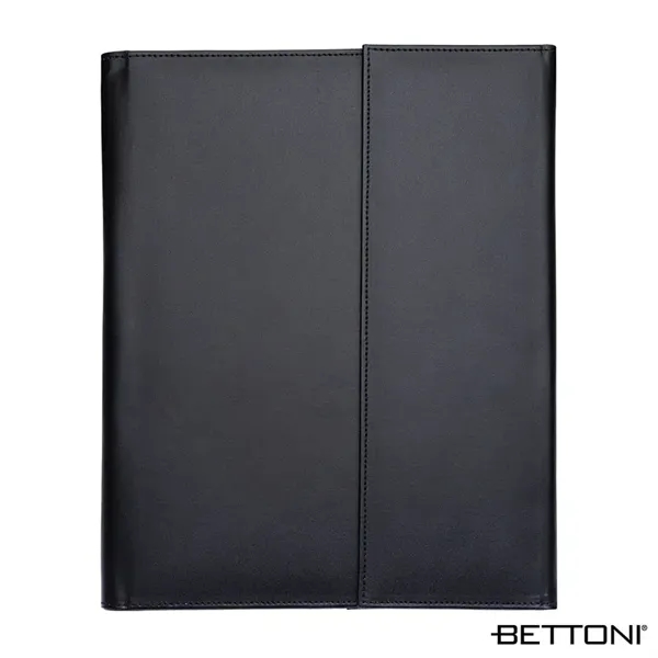 Bettoni® Atrani Bonded Leather Letter Size Padfolio... from ASI 67866 Logomark/Valumark