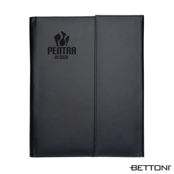 Bettoni® Atrani Bonded Leather Letter Size Padfolio... from ASI 67866 Logomark/Valumark