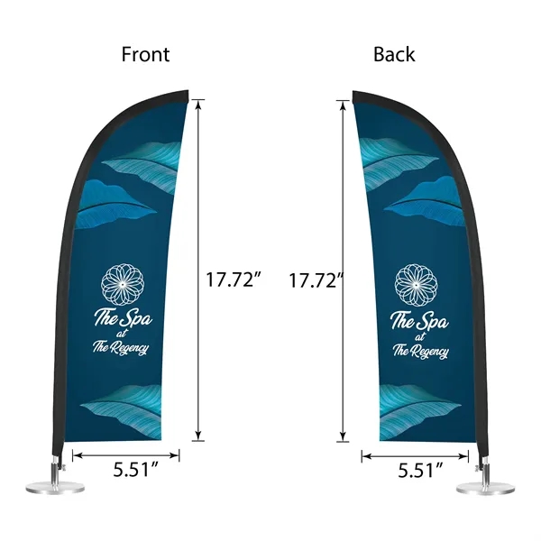 DisplaySplash Tabletop Feather Flag - Double Sided... from ASI 67866 Logomark/Valumark