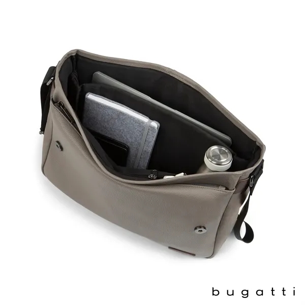 Bugatti Contrast Collection Messenger Bag... from ASI 67866 Logomark/Valumark