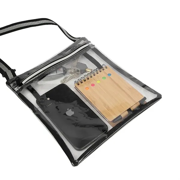 Heathrow TPU Clear Crossbody Bag... from ASI 67866 Logomark/Valumark
