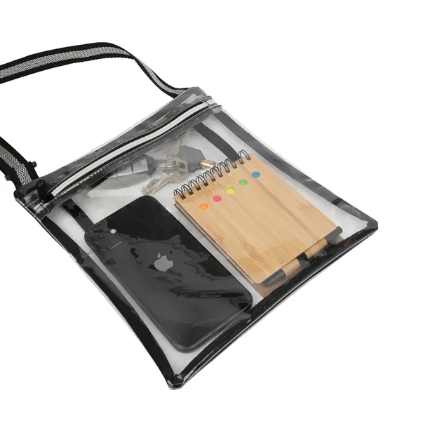Heathrow TPU Clear Crossbody Bag... from ASI 67866 Logomark/Valumark