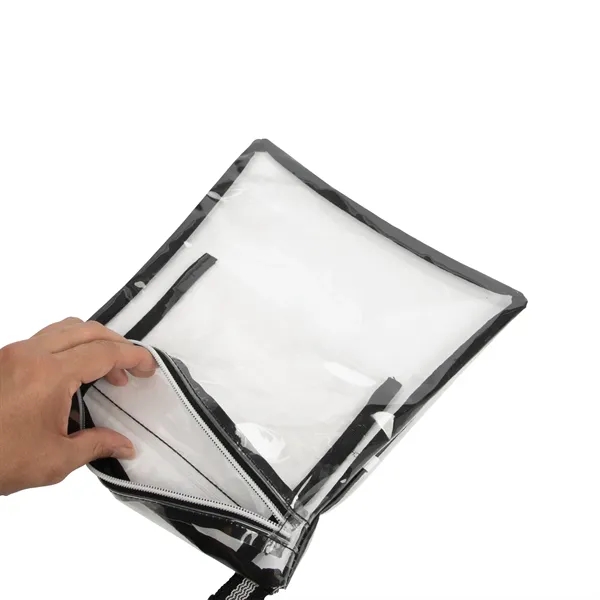 Heathrow TPU Clear Crossbody Bag... from ASI 67866 Logomark/Valumark