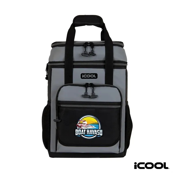 iCOOL® 24-Can Pinecrest Cooler Backpack... from ASI 67866 Logomark/Valumark