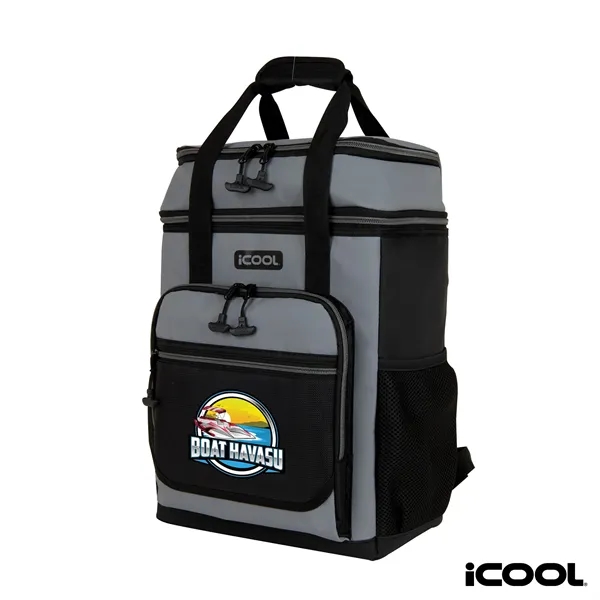 iCOOL® 24-Can Pinecrest Cooler Backpack... from ASI 67866 Logomark/Valumark
