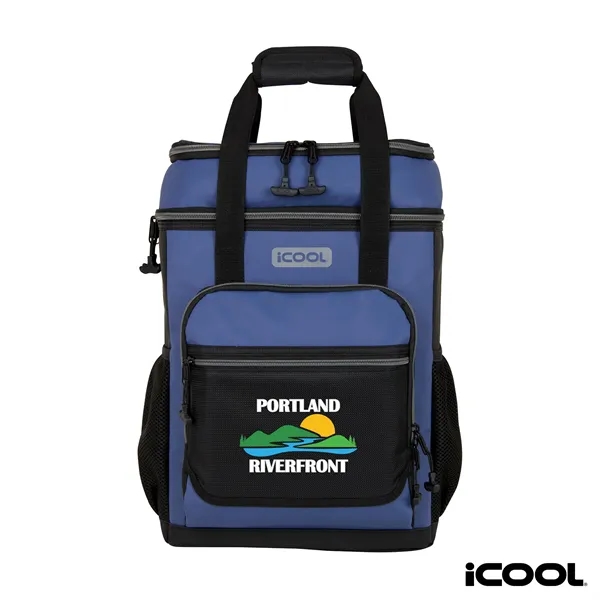 iCOOL® 24-Can Pinecrest Cooler Backpack... from ASI 67866 Logomark/Valumark