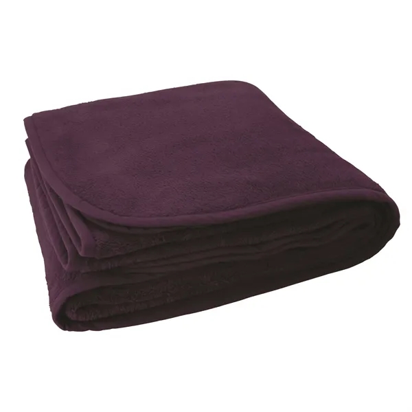 0.19" x 60" x 50" micro-plush blanket; made with extra-soft micro-plush... from ASI 67866 Logomark/Valumark