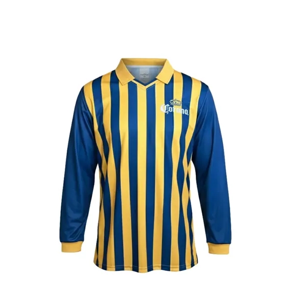 Fully customized long-sleeve soccer jersey, breathable and lightweight - perfect for... from ASI 72657 Active Life Promo / Active Life Promo