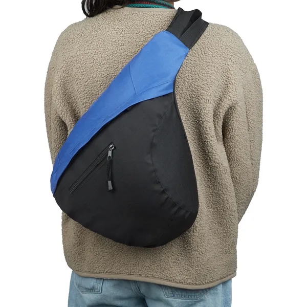 Flexi Crossbody RPET Sling Bag... from ASI 67866 Logomark/Valumark