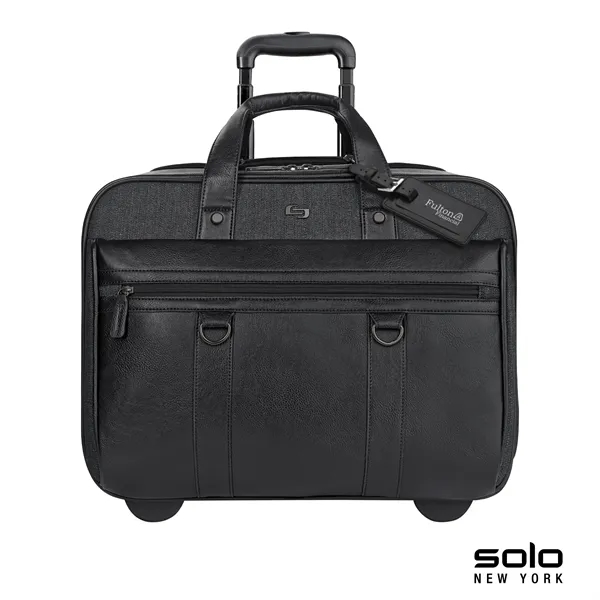 6.25" x 14" x 17.75" Solo Macdougal rolling case; includes 17.3"... from ASI 67866 Logomark/Valumark