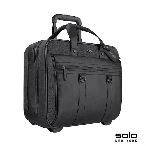 6.25" x 14" x 17.75" Solo Macdougal rolling case; includes 17.3"... from ASI 67866 Logomark/Valumark