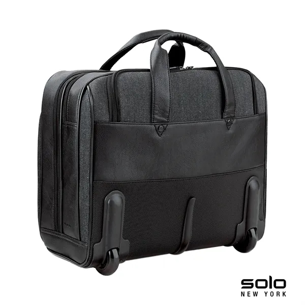 6.25" x 14" x 17.75" Solo Macdougal rolling case; includes 17.3"... from ASI 67866 Logomark/Valumark