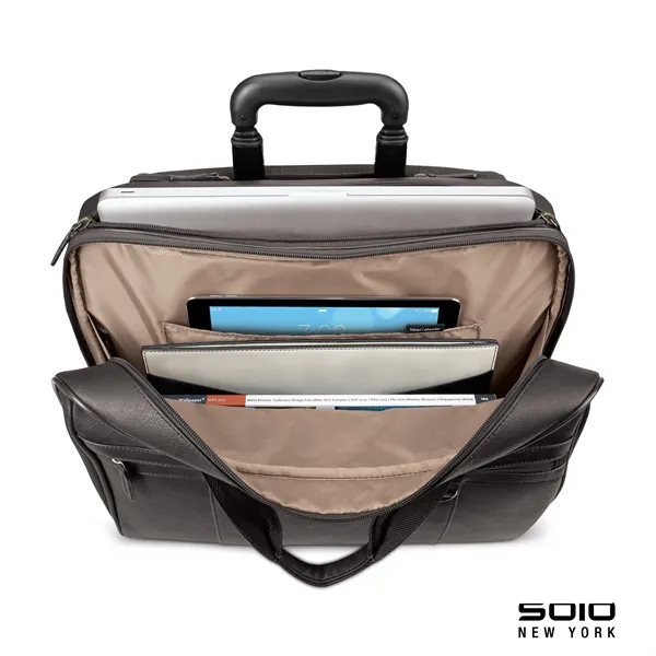 6.25" x 14" x 17.75" Solo Macdougal rolling case; includes 17.3"... from ASI 67866 Logomark/Valumark