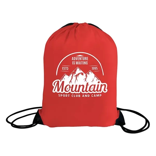 210D RPET sport bag with drawstring closure... from ASI 67866 Logomark/Valumark / Valumark™ Eco-Lifestyle