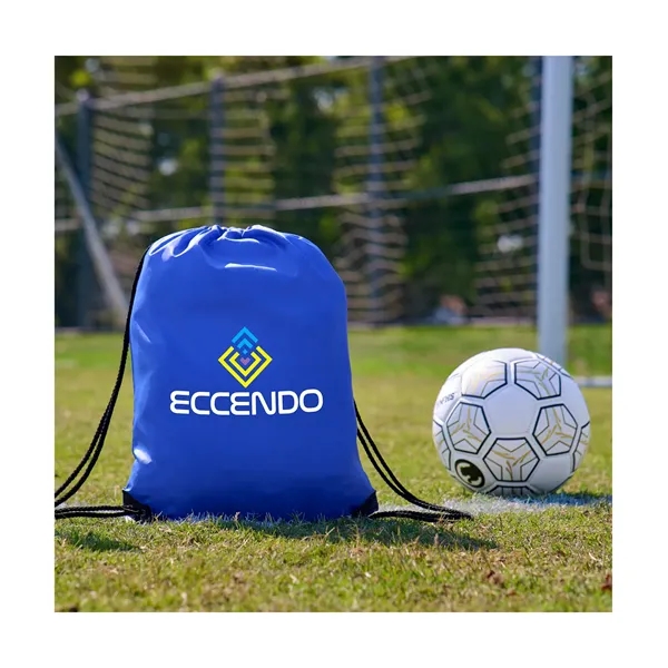 210D RPET sport bag with drawstring closure... from ASI 67866 Logomark/Valumark / Valumark™ Eco-Lifestyle
