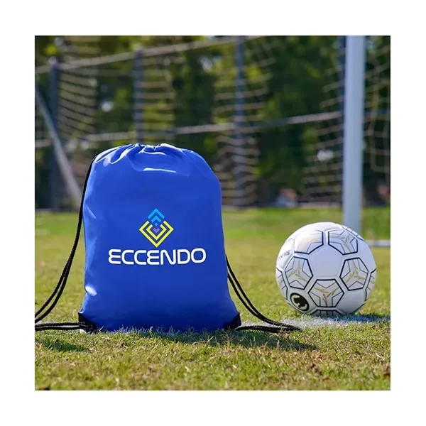 210D RPET sport bag with drawstring closure... from ASI 67866 Logomark/Valumark / Valumark™ Eco-Lifestyle