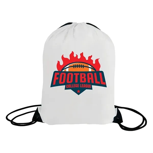 210D RPET sport bag with drawstring closure... from ASI 67866 Logomark/Valumark / Valumark™ Eco-Lifestyle