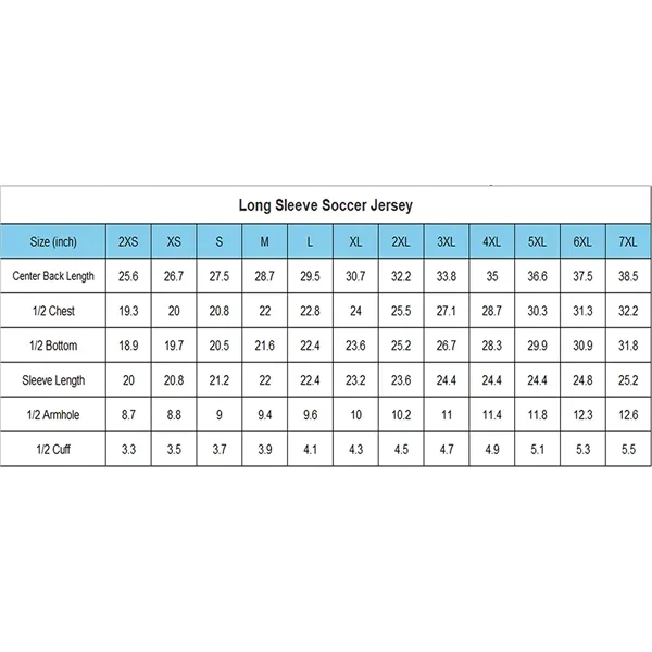 Fully customized long-sleeve soccer jersey, breathable and lightweight - perfect for... from ASI 72657 Active Life Promo / Active Life Promo