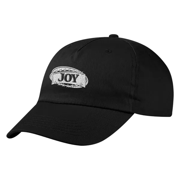 100% Cotton Twill Cap, 5 Panel, Medium Profile, Unstructured Crown &... from ASI 61125 Hit Promotional Products / Hit®