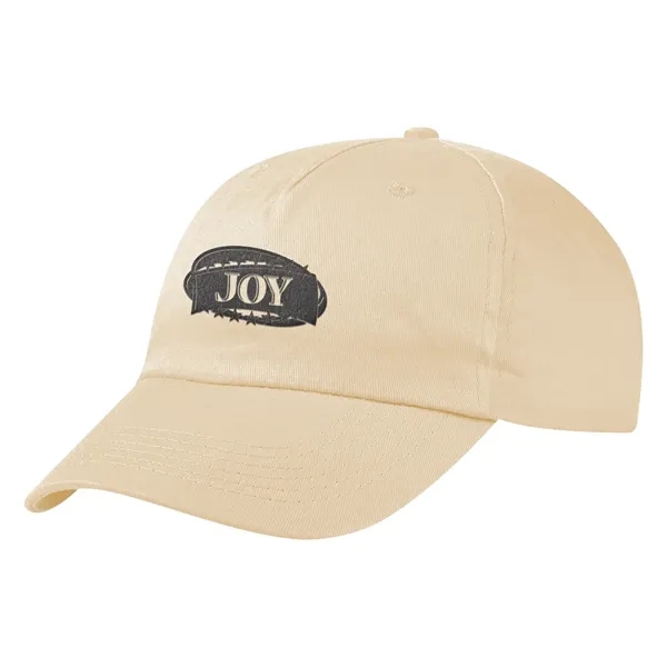 100% Cotton Twill Cap, 5 Panel, Medium Profile, Unstructured Crown &... from ASI 61125 Hit Promotional Products / Hit®