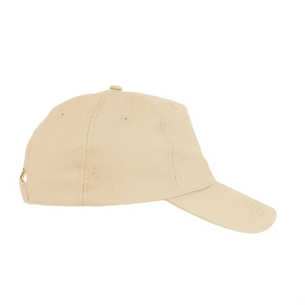 100% Cotton Twill Cap, 5 Panel, Medium Profile, Unstructured Crown &... from ASI 61125 Hit Promotional Products / Hit®