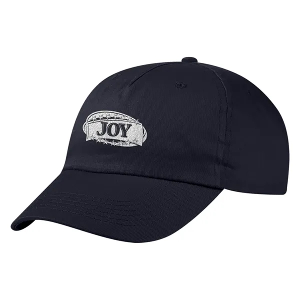 100% Cotton Twill Cap, 5 Panel, Medium Profile, Unstructured Crown &... from ASI 61125 Hit Promotional Products / Hit®